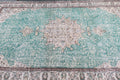 XL Vintage Turkish Accent Area Rug 5.4 x 9 ft