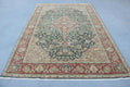 XL Vintage Turkish Accent Area rug 6.5 x 9.7 ft
