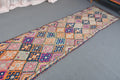 Vintage Turkish Runner Rug 2.6 x 10.1 ft