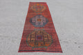 Vintage Turkish Runner Rug 3 x 9.2 ft