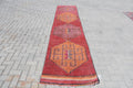 Vintage Turkish Runner Rug 2.5 x 11.5 ft