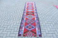 Vintage Turkish Runner Rug 2.8 x 11.9 ft