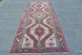 Vintage Persian Accent Area Rug 4.2 x 10.1 ft