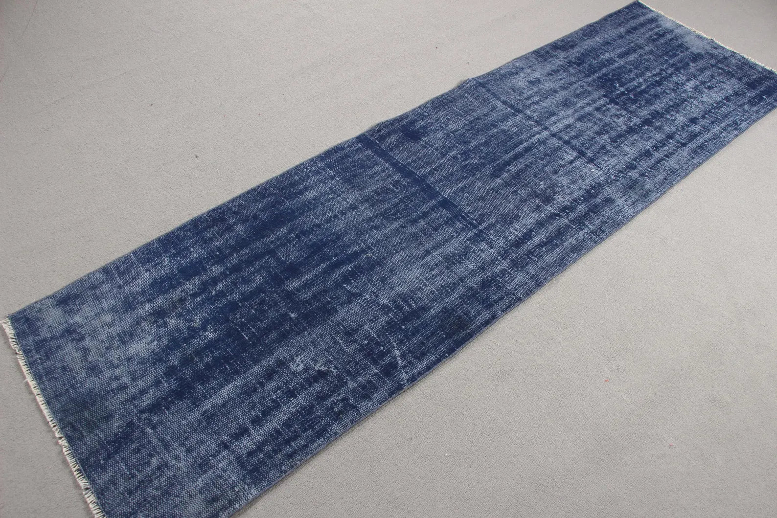 Vintage Turkish Runner Rug 2.4 x 8.3 ft