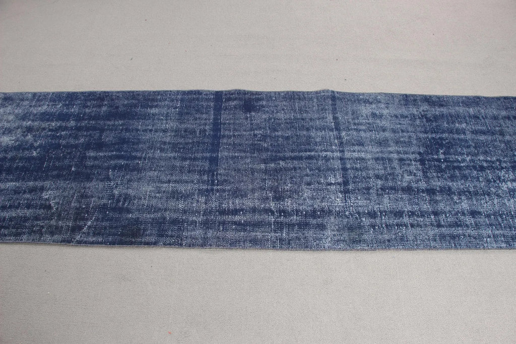 Vintage Turkish Runner Rug 2.4 x 8.3 ft