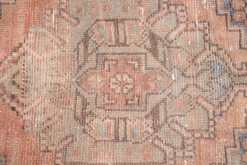 Vintage Turkish Mini Rug 1.4 x 2.5 ft
