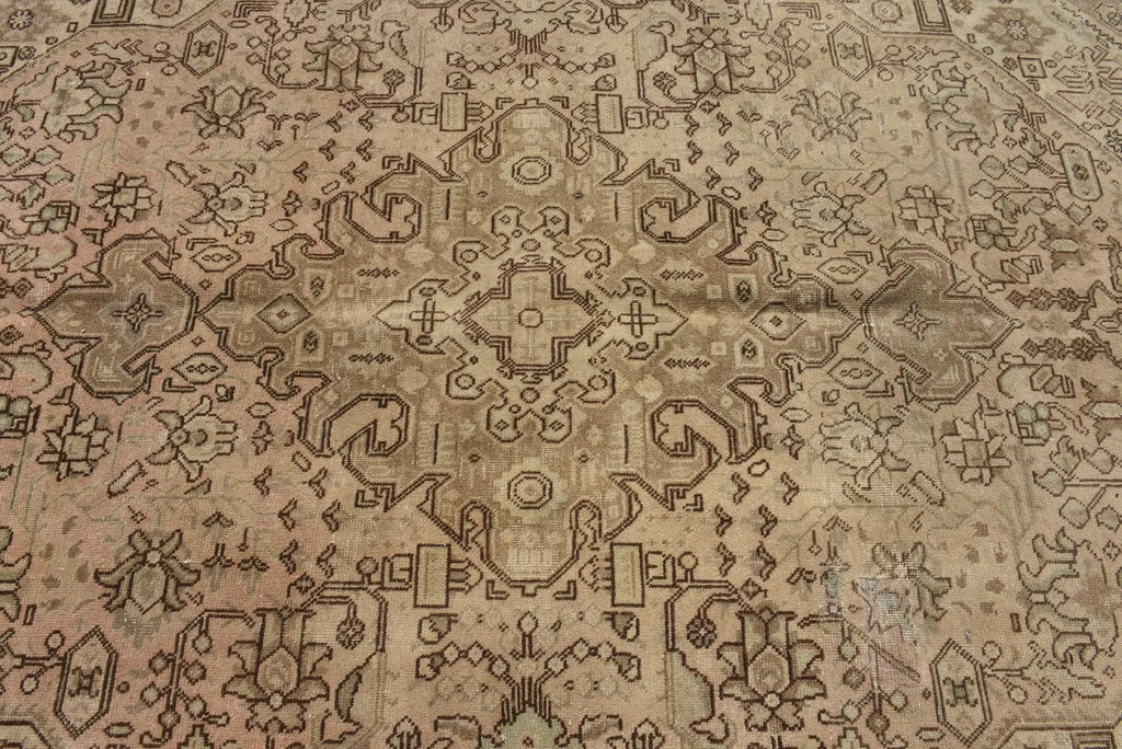 XL Vintage Persian Accent Area Rug 4.9 x 9.2 ft