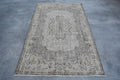 XL Vintage Turkish Accent Area Rug 5.1 x 8.5 ft