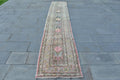 Vintage Turkish Runner Rug 2.3 x 12.9 ft