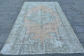 XL Vintage Turkish Accent Area Rug 5.7 x 8.9 ft