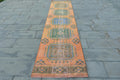 Vintage Turkish Runner Rug 2.8 x 11.7 ft