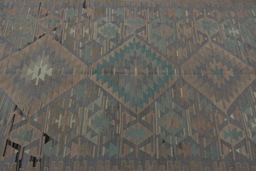 XL Vintage Turkish Accent Area rug 4.8 x 9.4 ft