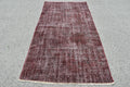 Vintage Turkish Accent Area rug 4.1 x 8.3 ft