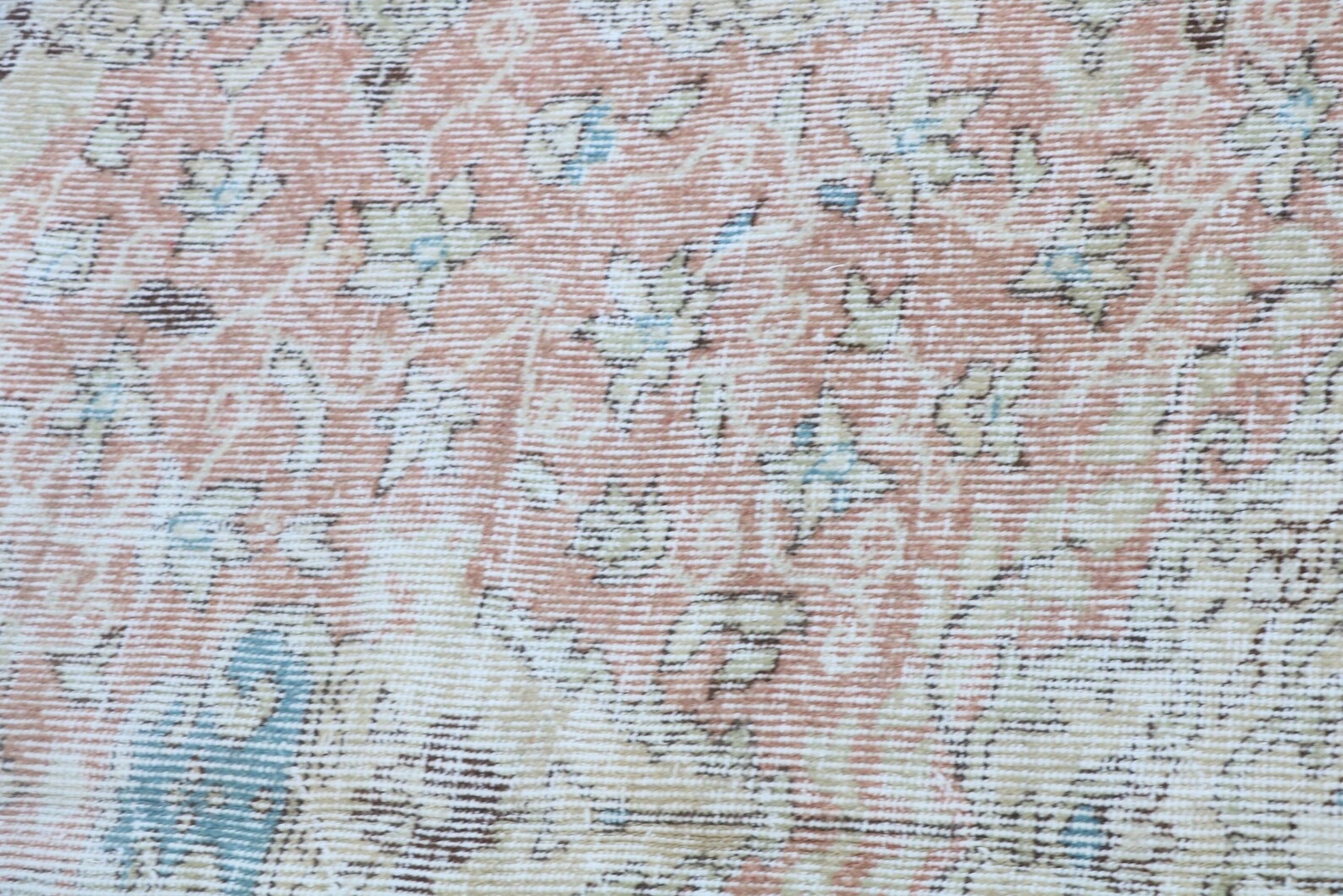 XL Vintage Turkish Accent Area Rug 4.5 x 7.5 ft