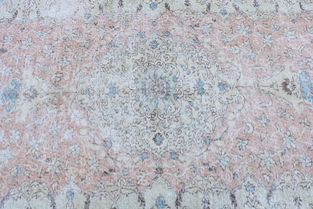 XL Vintage Turkish Accent Area Rug 4.5 x 7.5 ft