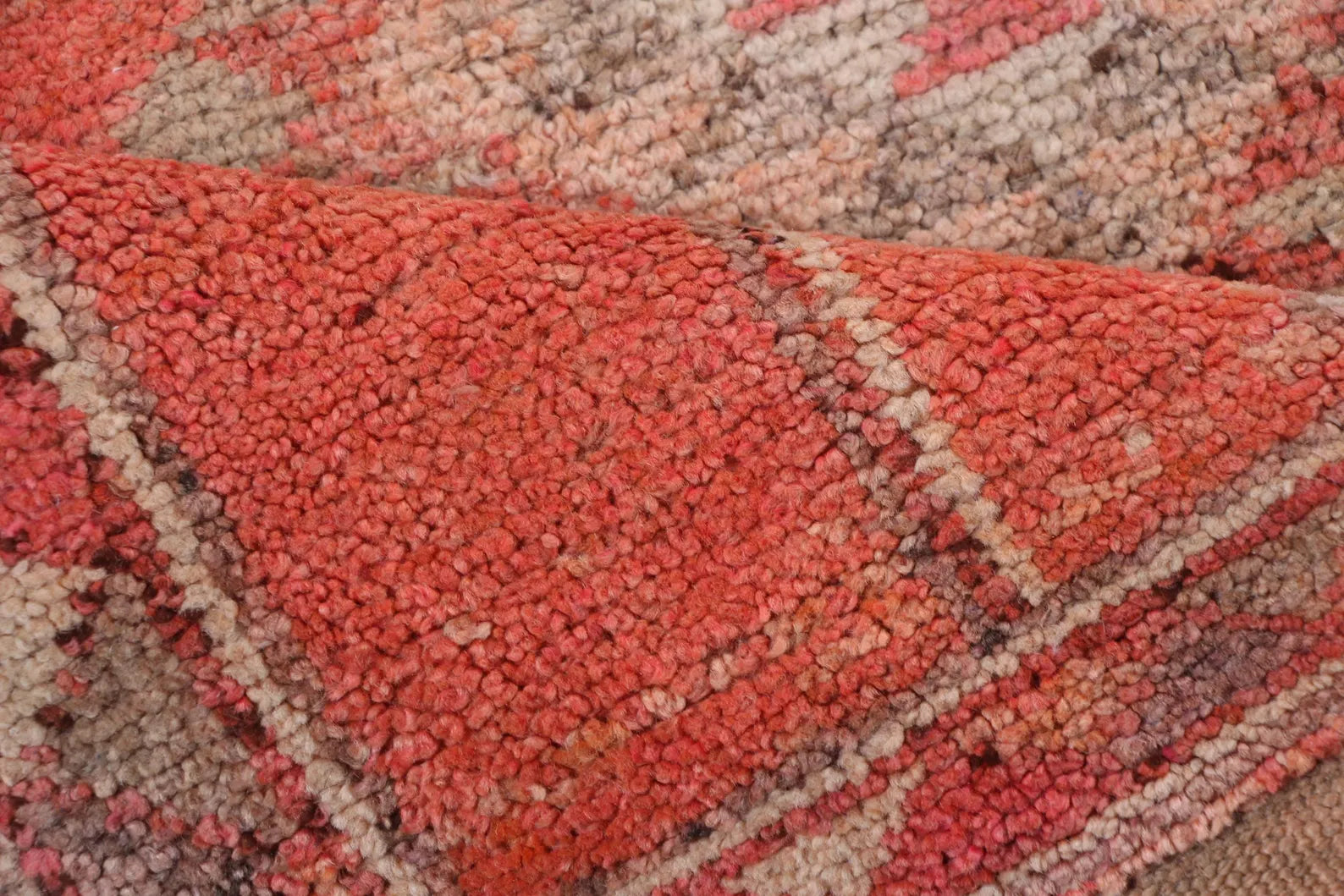 Vintage Turkish Runner Rug 3.2 x 12 ft