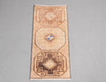 Vintage Turkish Mini Rug 1.2 x 2.8 ft