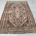 XL Vintage Persian Accent Area Rug 6.9 x 10.4 ft