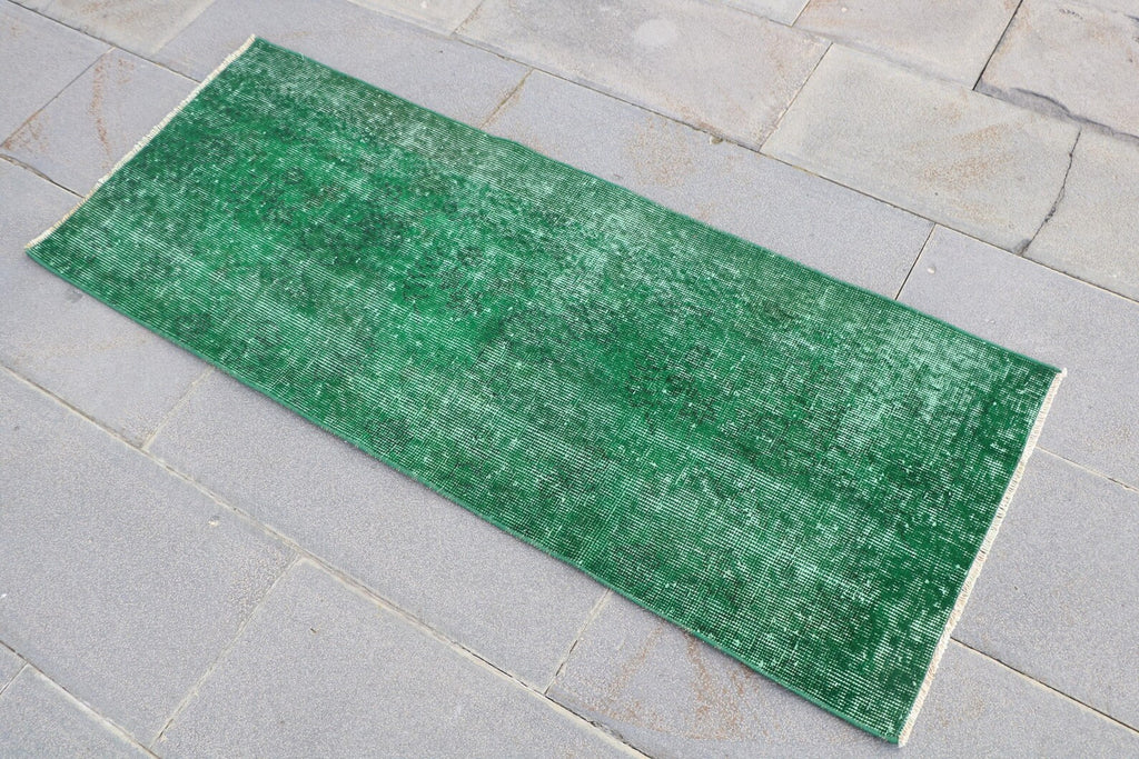 Vintage Turkish Runner Rug 1.9 x 4.8 ft