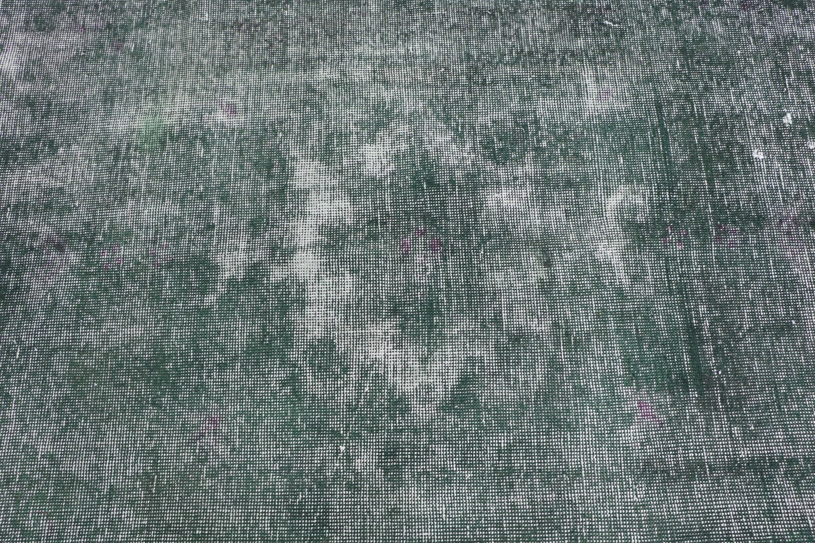 Vintage Turkish Accent Area rug 3.8 x 7.2 ft
