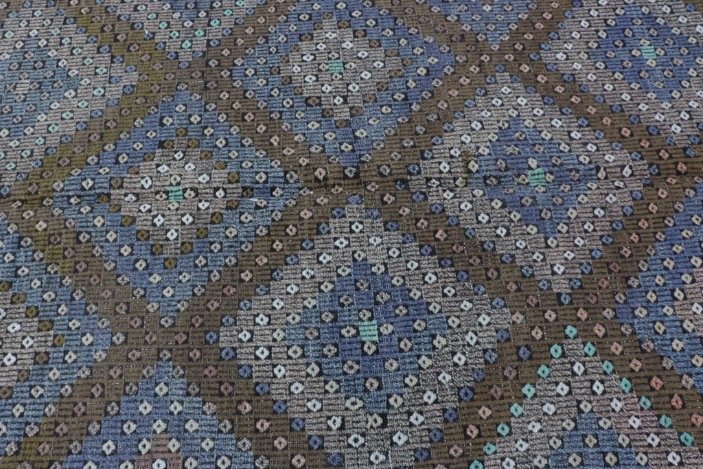 XL Vintage Turkish Accent Area Rug 5.5 x 9.8 ft