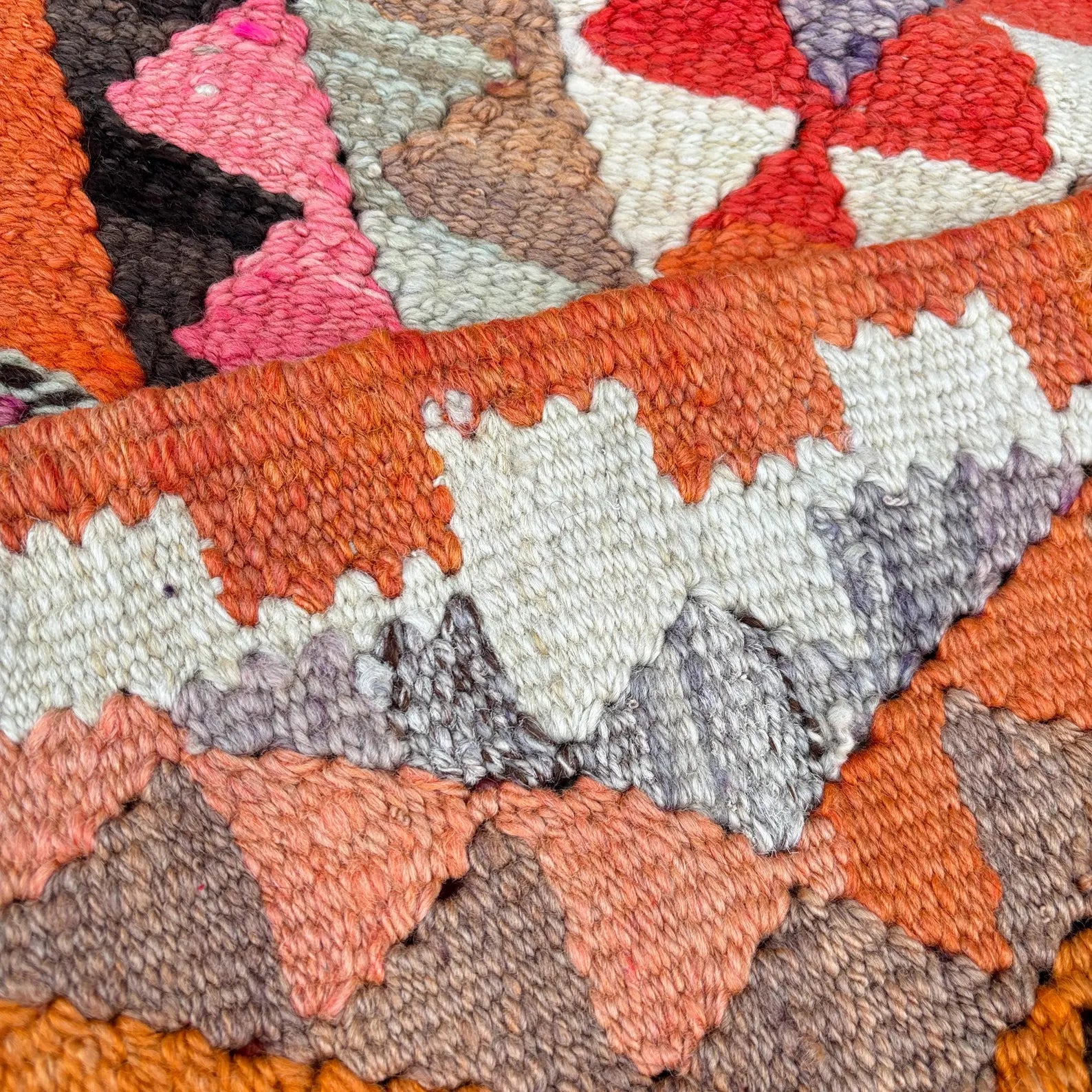 Vintage Turkish Runner Rug 2.6 x 9.1 ft