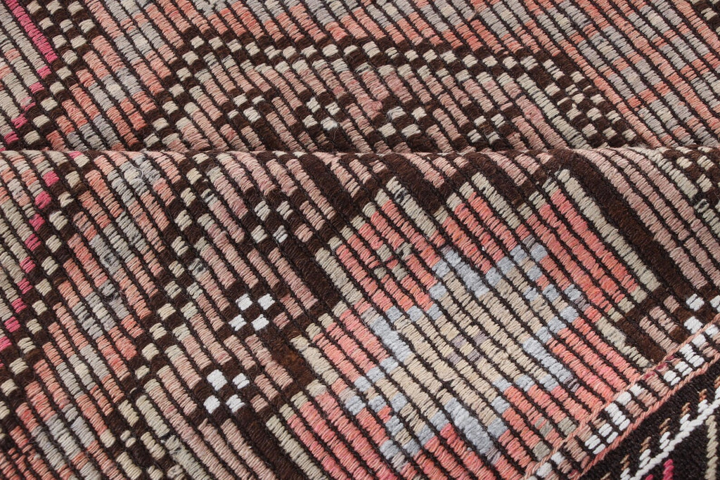 XL Vintage Turkish Accent Area rug 6 x 9.7 ft