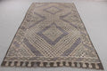 XL Vintage Turkish Accent Area rug 5.7 x 9.9 ft