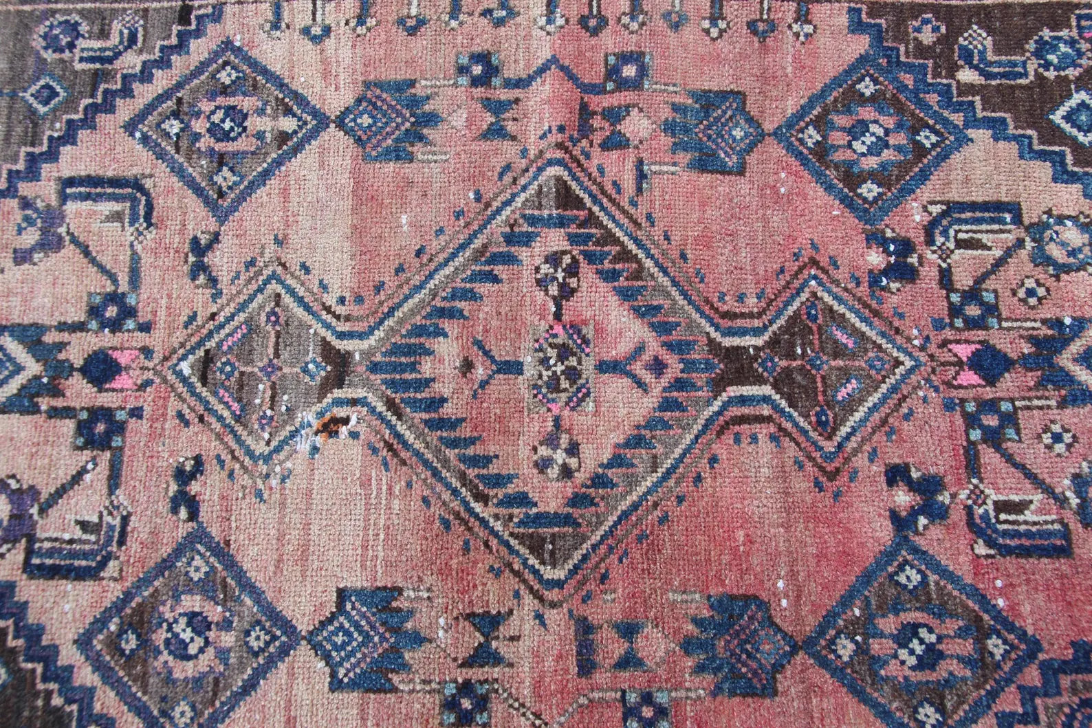 Vintage Persian Accent Area Rug 3.5 x 5 ft
