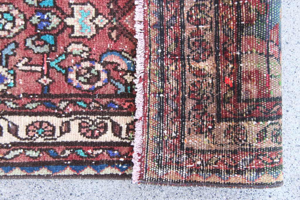 Vintage Persian Runner Rug 2.9 x 8.9 ft