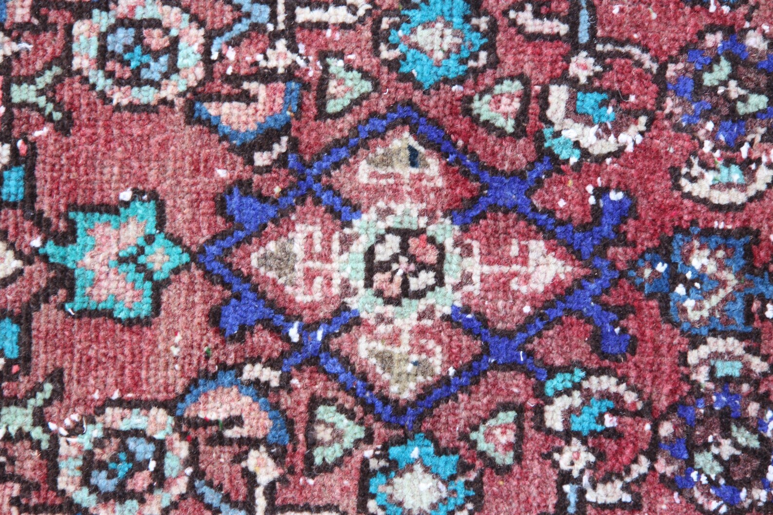 Vintage Persian Runner Rug 2.9 x 8.9 ft