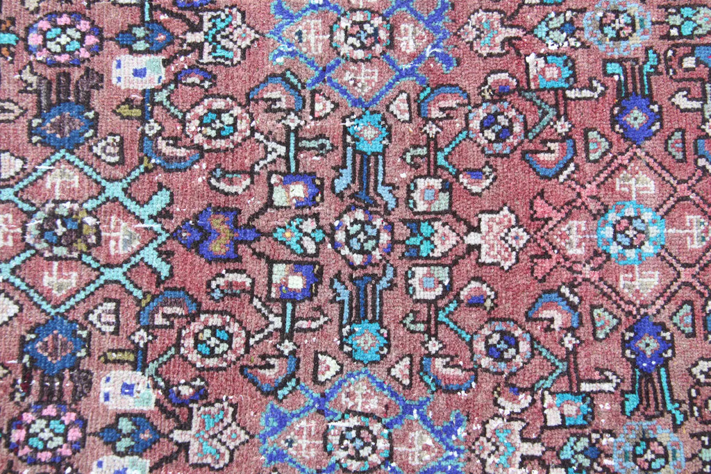Vintage Persian Runner Rug 2.9 x 8.9 ft