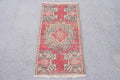 Vintage Turkish Mini Rug 1.4 x 2.8 ft