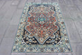 Vintage Persian Accent Area Rug 4 x 6.3 ft
