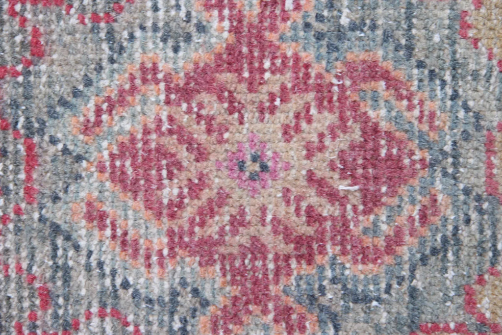 Vintage Turkish Mini Rug 1.4 x 2.8 ft