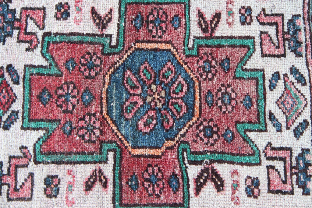 Vintage Persian Accent Area Rug 3 x 6.4 ft