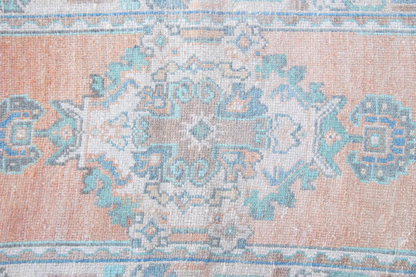 Vintage Turkish Runner Rug 2.2 x 5.5 ft