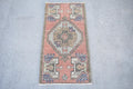 Vintage Turkish Mini Rug 1.5 x 2.9 ft