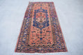 Vintage Persian Accent Area Rug 3.2 x 6.7 ft