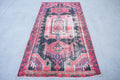 Vintage Persian Accent Area Rug 3.4 x 6.8 ft