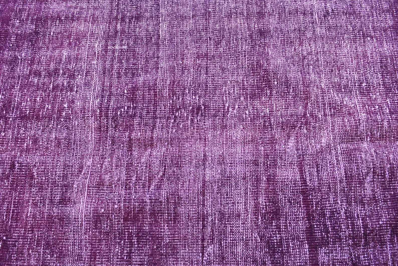 Vintage Turkish Accent Area rug 4.9 x 7.5 ft