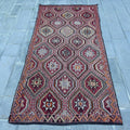 XL Vintage Turkish Accent Area Rug 4.8 x 10.2 ft