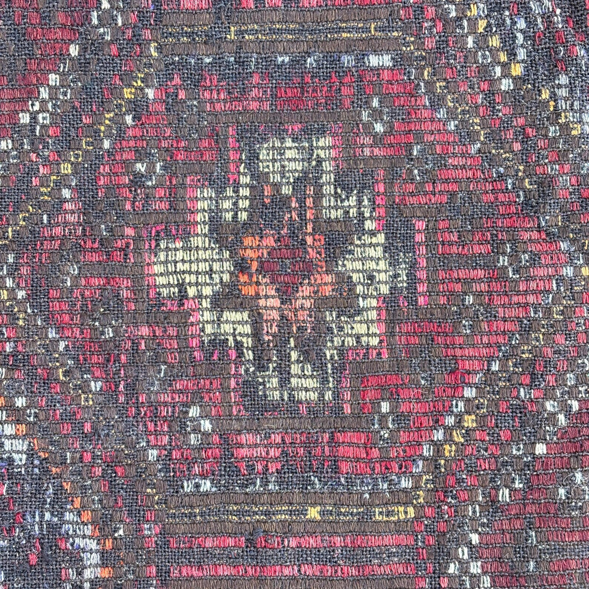 XL Vintage Turkish Accent Area Rug 5.5 x 9.3 ft