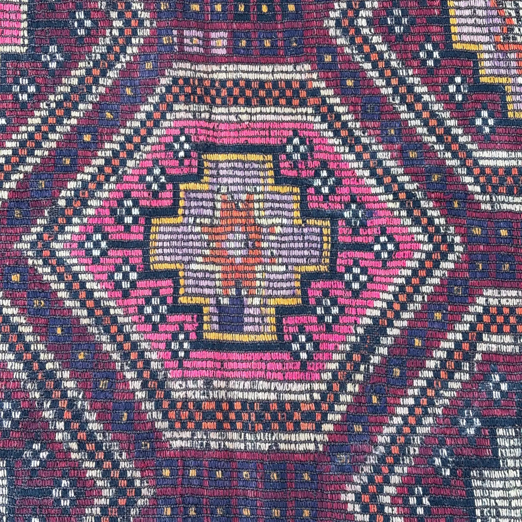 XL Vintage Turkish Accent Area Rug 6.4 x 9.4 ft