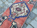 Vintage Turkish Mini Rug 1.3 x 2.5 ft