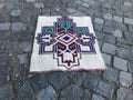 Vintage Turkish Mini Rug 1.7 x 2.1 ft
