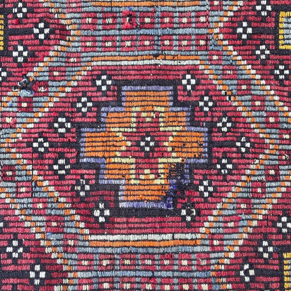 XL Vintage Turkish Accent Area rug 6.3 x 10.5 ft