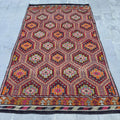 XL Vintage Turkish Accent Area rug 6.3 x 10.5 ft