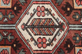 Vintage Persian Accent Area Rug 4.1 x 6.8 ft
