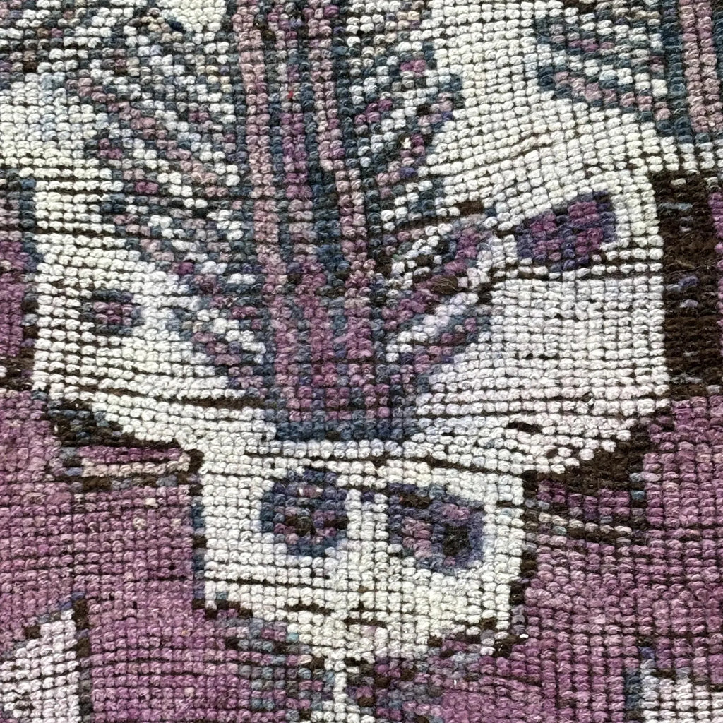 Vintage Turkish Accent Area rug 3.6 x 6.1 ft